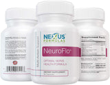 Nexus Formulas NeuroFlo Supplement – Circulation and Vein Support for Healthy Legs – Horse Chestnut Formula for Nerve Function, Numbness, Tingling