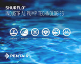 Shurflo 2088-343-135 Automatic-Demand Diaphragm Pump, 12VDC, 45 PSI Demand Switch, 3.0 GPM With Viton Valves, Santoprene Diaphragm, Self-Priming, 10 AMPS (Max), 1/2-14 NPSM Port