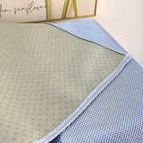 Bedside Tablecloth Nightstand Runner Dust Cover, Tech-Cloth Shine Mesh Table Cloth, Fashion Modern Small Table Runner for End, Side, Night Stand, Dresser, Furniture (Gold,15.7??35.4 Inch)