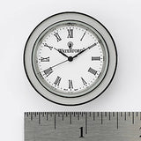 Waterford Silver Tone Clock Face Insert, Small 1 1/2 (2 Packs)